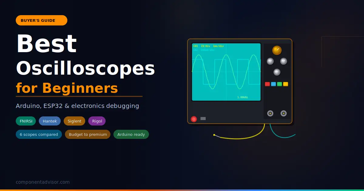 Best Oscilloscopes for Beginners in 2026 (Buying Guide)