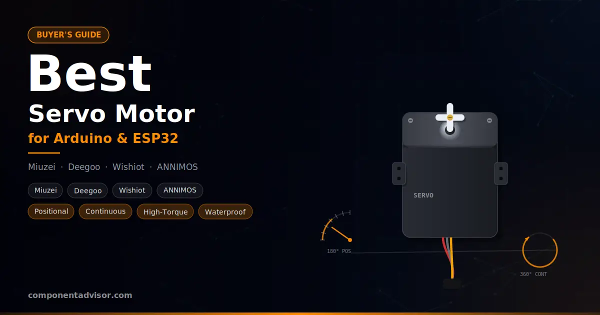 Best Servo Motor for Arduino and ESP32